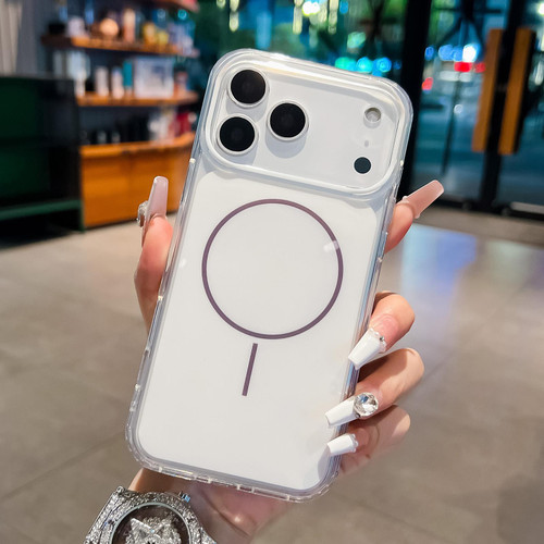 iPhone 17 Pro Max Official Color Element Magsafe Phone Case - White