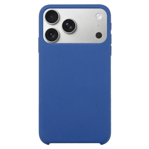 iPhone 17 Pro Max Solid Silicone Phone Case - Blue