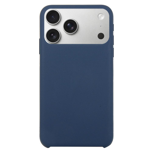 iPhone 17 Pro Max Solid Silicone Phone Case - Dark Blue
