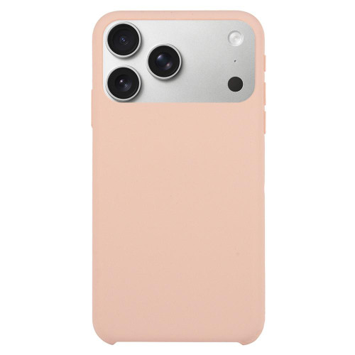 iPhone 17 Pro Max Solid Silicone Phone Case - Pink