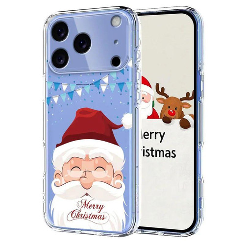 iPhone 17 Pro Christmas-themed Printed TPU Phone Case - Santa Claus
