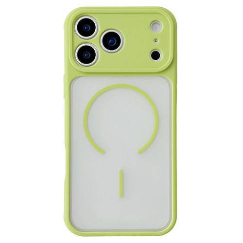 iPhone 17 Pro Cooling Skin Feel Magnetic Phone Case - Fluorescent Green