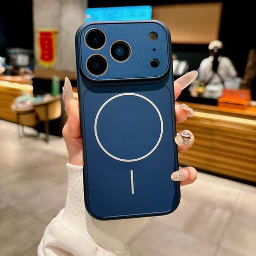 iPhone 17 Pro Dunjia Organic Silicone MagSafe Shockproof Phone Case - Blue