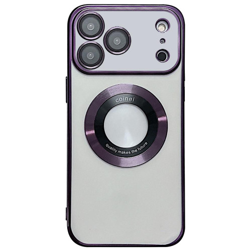 iPhone 17 Pro Electroplating Magsafe TPU Phone Case - Purple