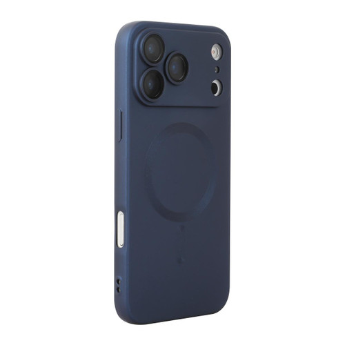 iPhone 17 Pro ENKAY MagSafe Matte TPU Phone Case with Lens Film - Dark Blue
