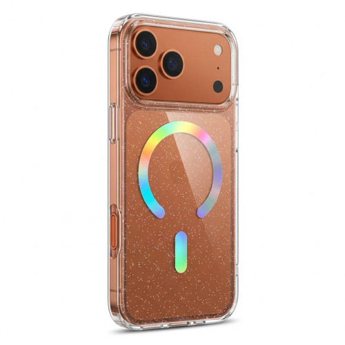 iPhone 17 Pro Glitter Magnetic TPU Phone Case - Colorful