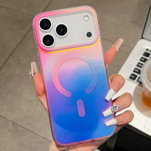 iPhone 17 Pro Ink Gen2 Gradient MagSafe PC Hybrid TPU Phone Case - Pink