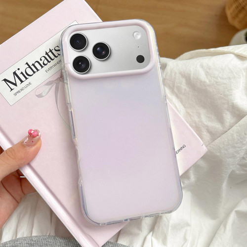 iPhone 17 Pro Large Camera Frame Vibrant Jelly Color TPU + IMD Phone Case - Purple