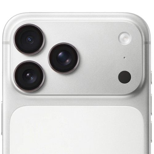 iPhone 17 Pro Metal Tempered Glass Back Camera Film - Titanium Gray