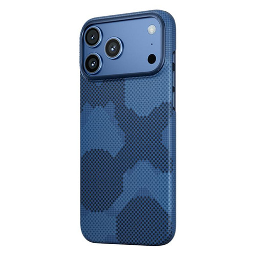 iPhone 17 Pro MOMAX Aramid Fiber Ultra-thin MagSafe Phone Case - Blue