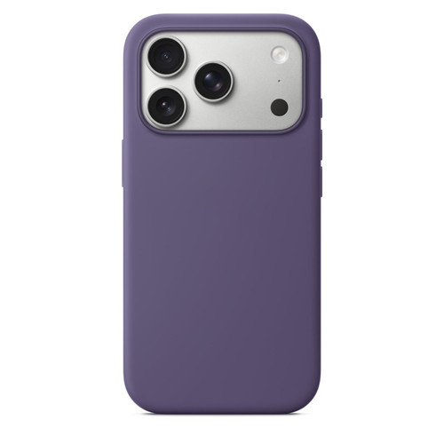 iPhone 17 Pro Official Lanyard Hole Liquid Silicone Phone Case - Purple
