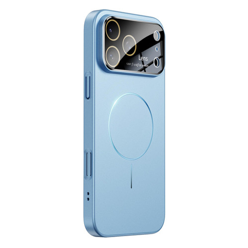 iPhone 17 Pro Oil-sprayed Skin Feel Magsafe Shockproof Phone Case - Blue