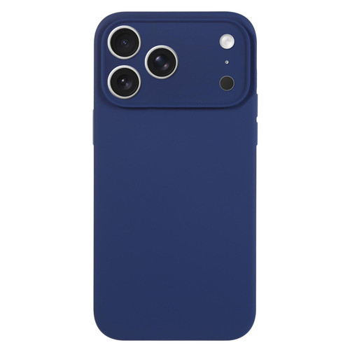 iPhone 17 Pro Pure Color Liquid Silicone Fine Pore Phone Case - Royal Blue
