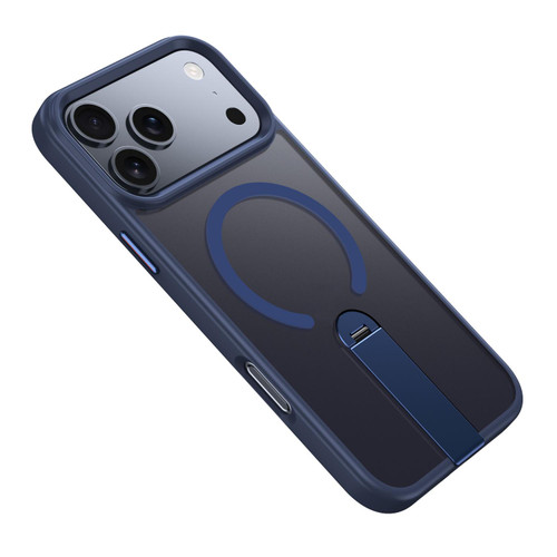 iPhone 17 Pro Rotating Bar Holder Magnetic MagSafe Phone Case - Blue
