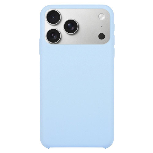 iPhone 17 Pro Solid Silicone Phone Case - Light Blue