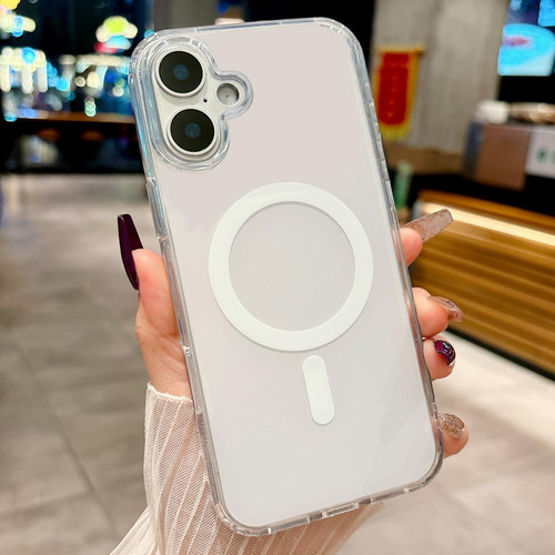 iPhone 17 Acrylic MagSafe Phone Case - Silver