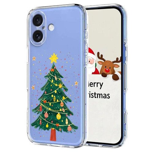 iPhone 17 Christmas-themed Printed TPU Phone Case - Christmas Tree