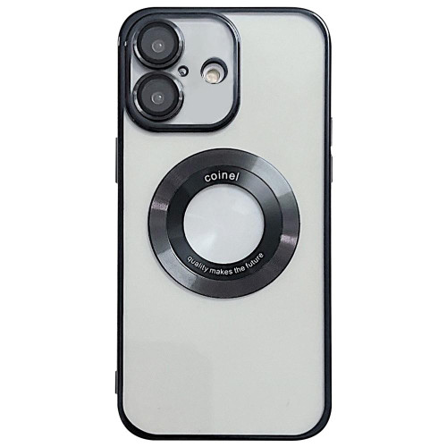 iPhone 17 Electroplating Magsafe TPU Phone Case - Black