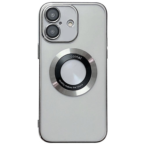 iPhone 17 Electroplating Magsafe TPU Phone Case - Silvery