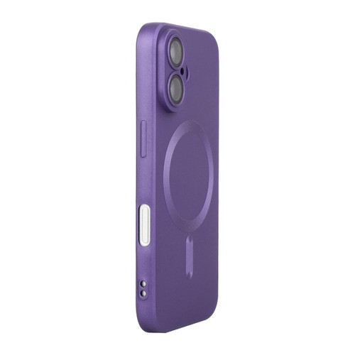 iPhone 17 ENKAY MagSafe Matte TPU Phone Case with Lens Film - Purple