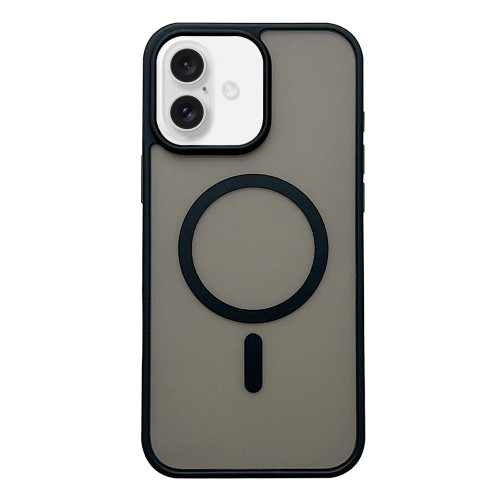iPhone 17 Frosted Skin Feel MagSafe Phone Case - Black