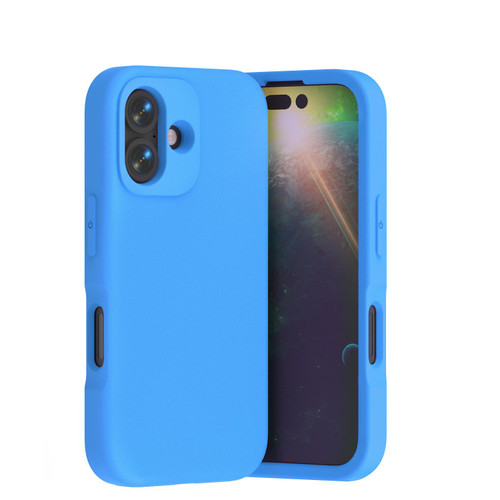 iPhone 17 Guard Screen EVA Shockproof Phone Case - Blue