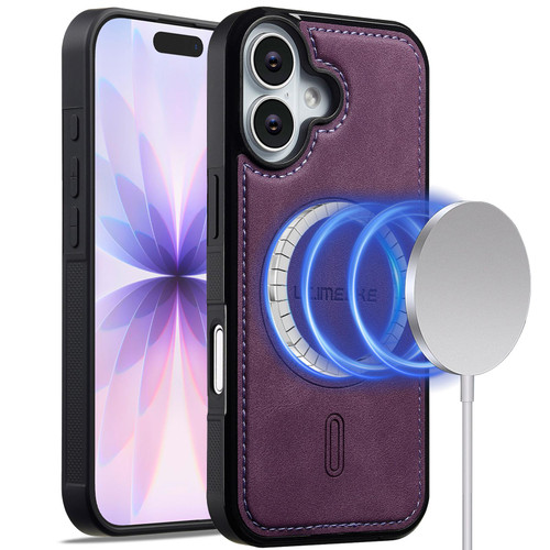 iPhone 17 LC.IMEEKE L6 Series MagSafe Magnetic Phone Case - Purple