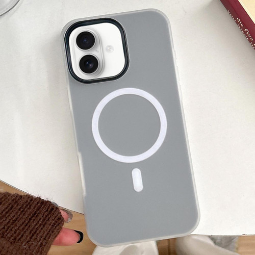 iPhone 17 Skin Feel MagSafe Magnetic PC Hybrid TPU Phone Case - Black