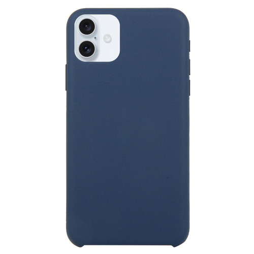 iPhone 17 Solid Silicone Phone Case - Dark Blue