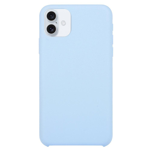 iPhone 17 Solid Silicone Phone Case - Light Blue