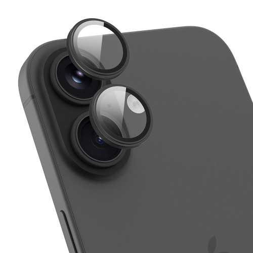 iPhone 17 TOTU PG-3 Matte Aluminum Alloy Lens Protective Film - Black