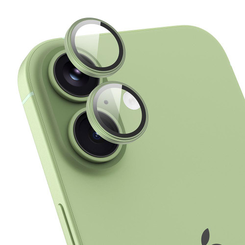 iPhone 17 TOTU PG-3 Matte Aluminum Alloy Lens Protective Film - Green