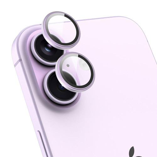 iPhone 17 TOTU PG-3 Matte Aluminum Alloy Lens Protective Film - Purple