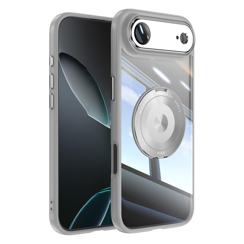 iPhone Air 360 Holder Magsafe Acrylic Hybrid TPU Phone Case - Grey