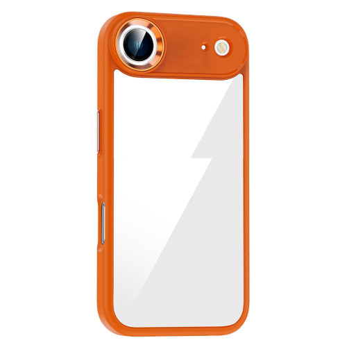 iPhone Air Anti-fingerprint Highly Transparent PC Phone Case - Orange