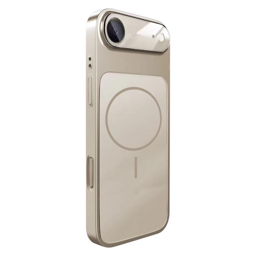 iPhone Air Change to 17 Big Lens Window Frosted MagSafe Phone Case - Gray
