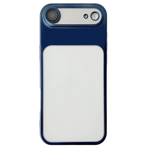 iPhone Air Change to 17 Series Electroplated Frosted TPU Phone Case - Blue