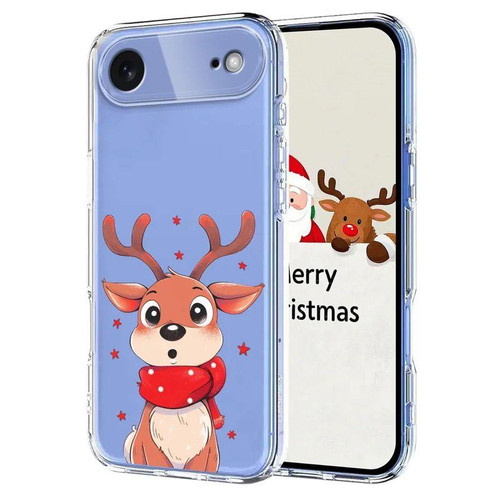 iPhone Air Christmas-themed Printed TPU Phone Case - Christmas Elk