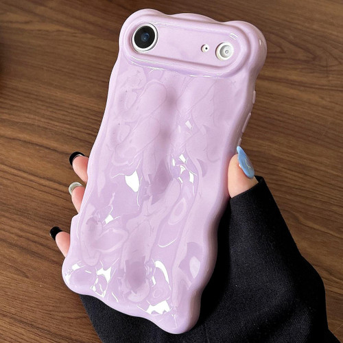 iPhone Air Cloud-Style TPU Shockroof Phone Case - Purple