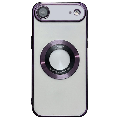 iPhone Air Electroplating Magsafe TPU Phone Case - Purple