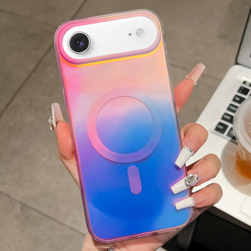 iPhone Air Ink Gen2 Gradient MagSafe PC Hybrid TPU Phone Case - Pink