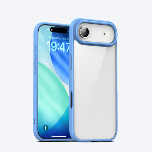 iPhone Air iPAKY Bright Color Series Shockproof PC+TPU Phone Case - Blue