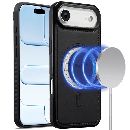 iPhone Air LC.IMEEKE L6 Series MagSafe Magnetic Phone Case - Black