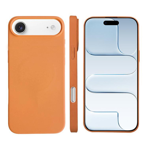 iPhone Air Liquid Silicone Phone MagSafe Case - Orange