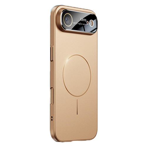 iPhone Air Oil-sprayed Skin Feel Magsafe Shockproof Phone Case - Gold