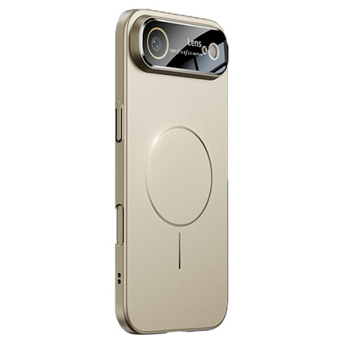 iPhone Air Oil-sprayed Skin Feel Magsafe Shockproof Phone Case - Titanium