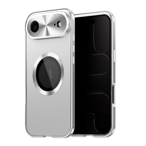 iPhone Air Privacy Screen Film Full Cover MagSafe Phone Case - Silver