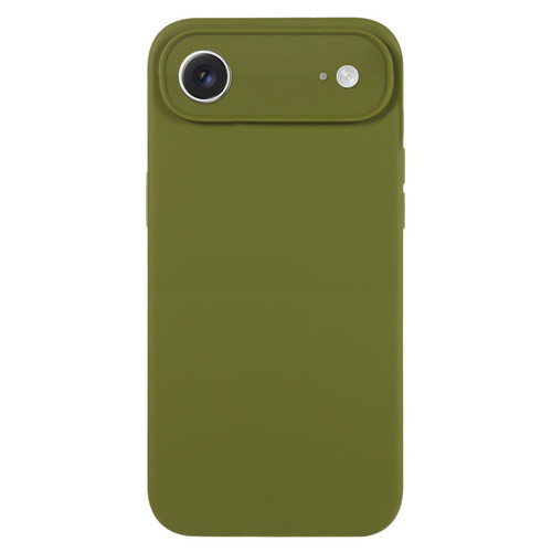 iPhone Air Pure Color Liquid Silicone Fine Pore Phone Case - Pine Forest Green