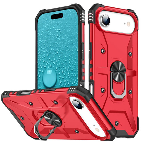 iPhone Air Ring Holder Phone Case - Red