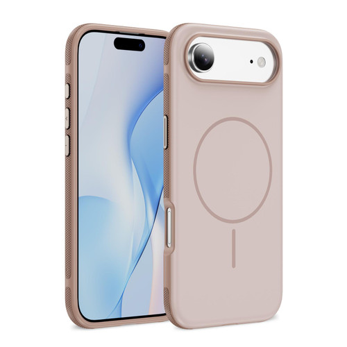 iPhone Air Two-colors Imitation Original Magsafe PC Hybrid TPU Phone Case - Gold